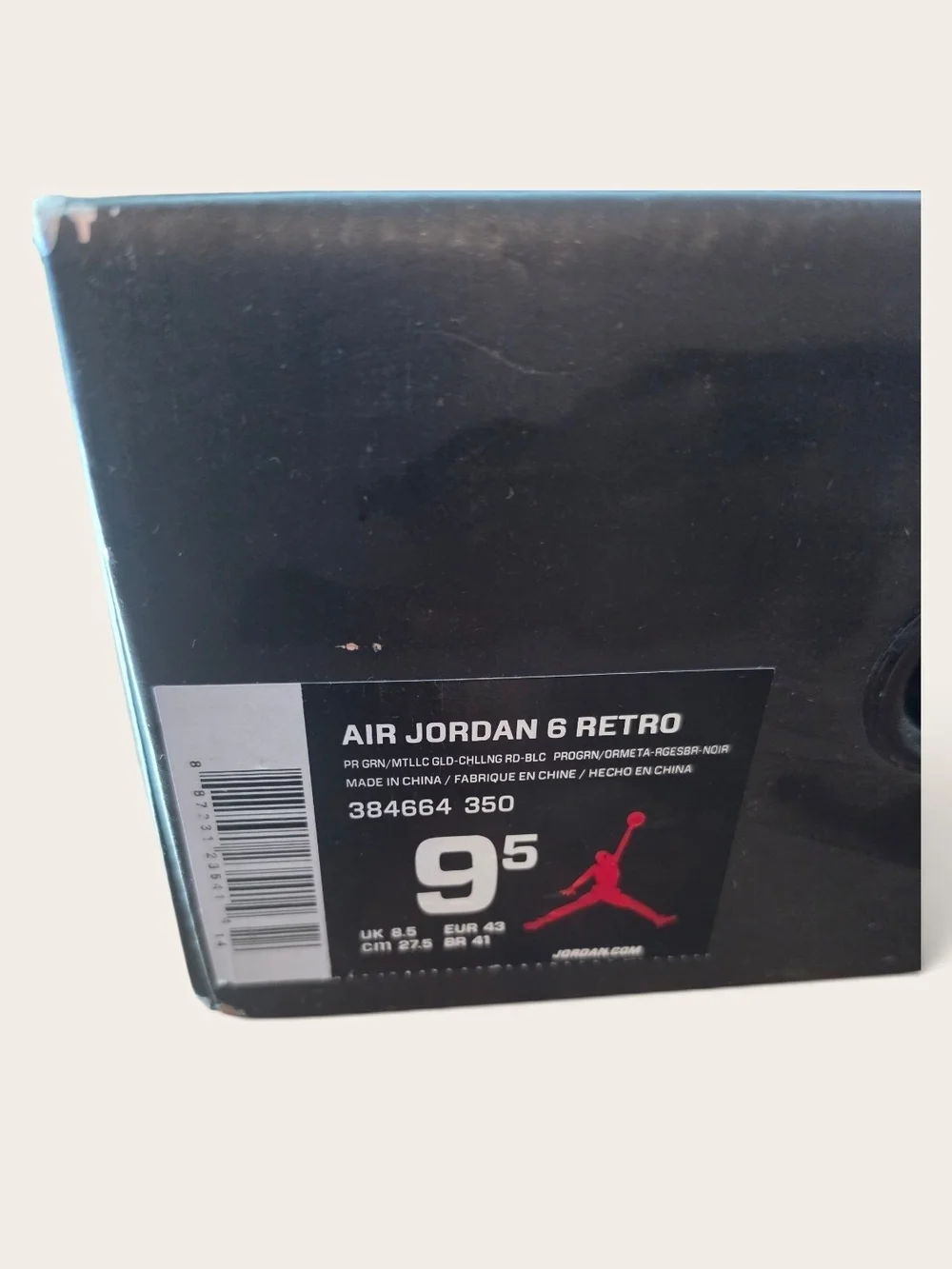 Jordan Air Retro 6 Champagne